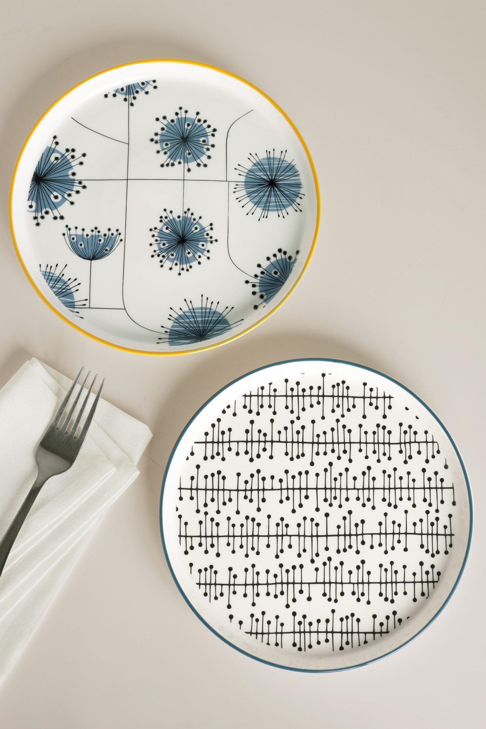 Wildflower & Dewdrops: Side Plates Set of 2 - Image 2